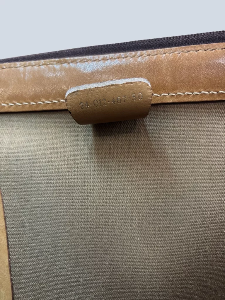 Borsa da viaggio in pelle con stampa Micro Monogram Supreme., foto 7 di 11