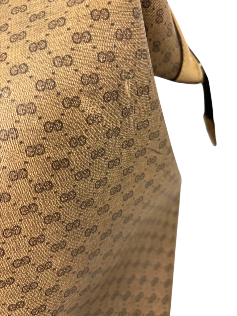 Borsa da viaggio in pelle con stampa Micro Monogram Supreme., foto 10 di 11