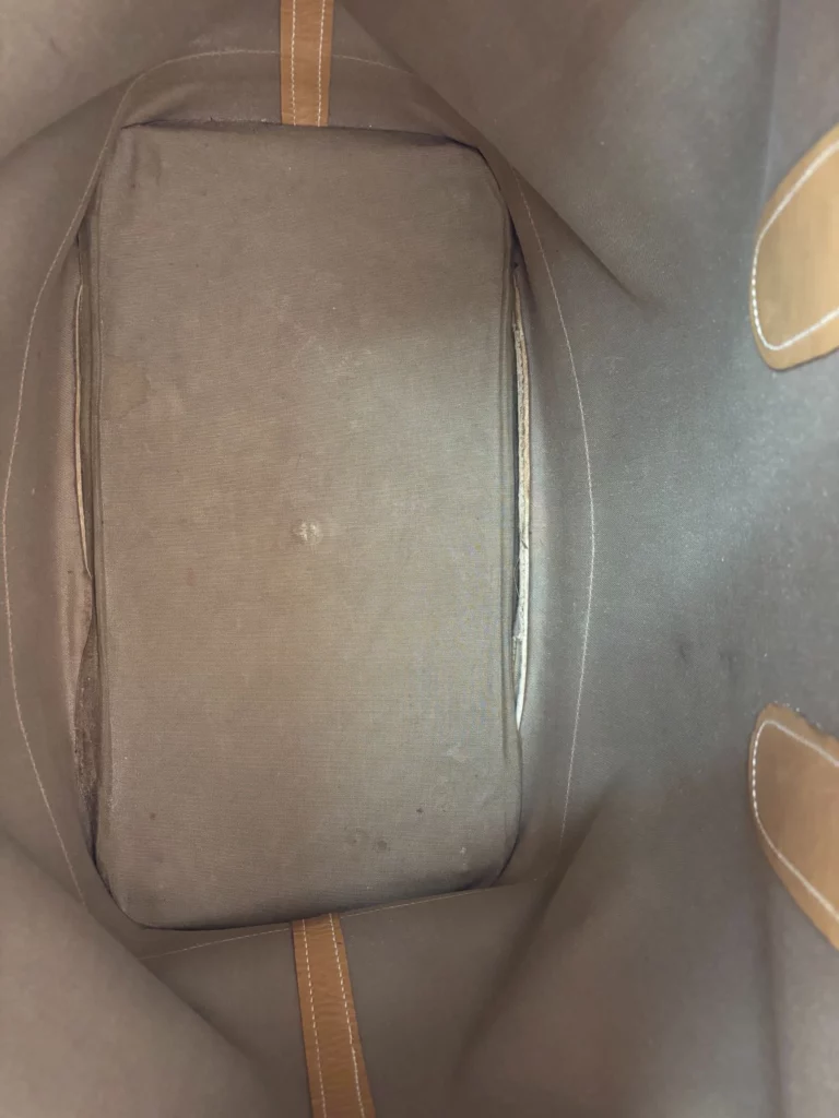 Borsa da viaggio in pelle con stampa Micro Monogram Supreme., foto 6 di 11