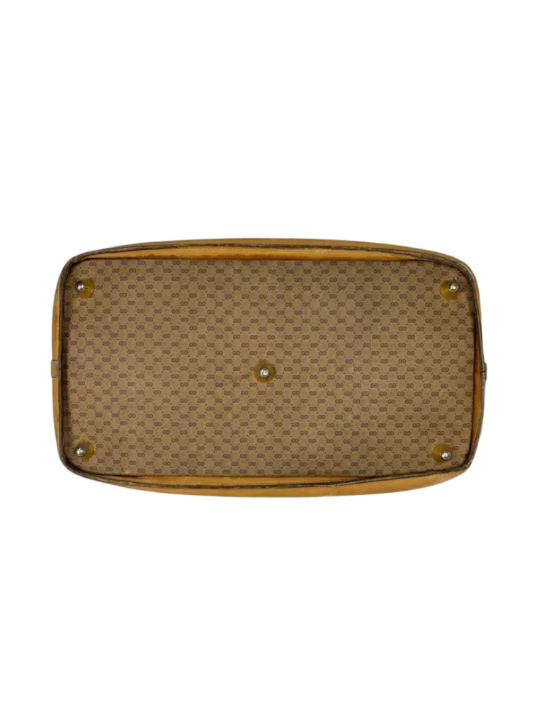 Borsa da viaggio in pelle con stampa Micro Monogram Supreme., foto 5 di 11