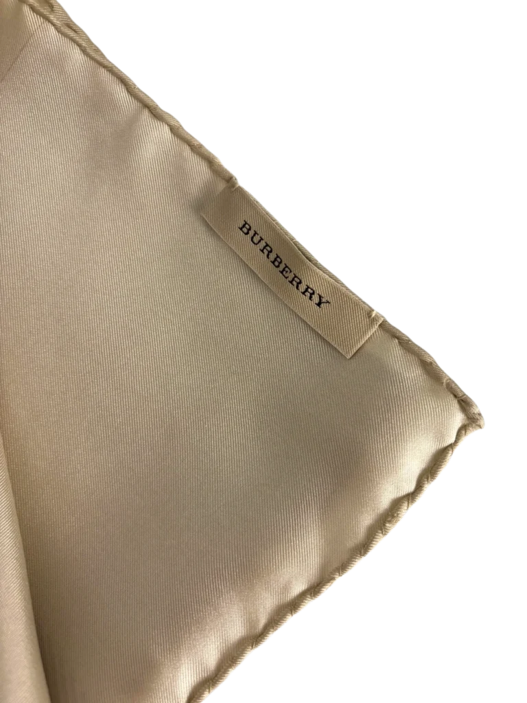 Silk check print carré, photo 4 of 4