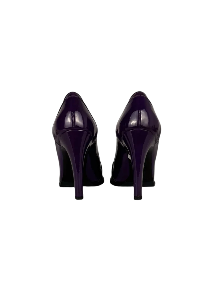 Horsebit patent leather pumps, photo 4 of 6