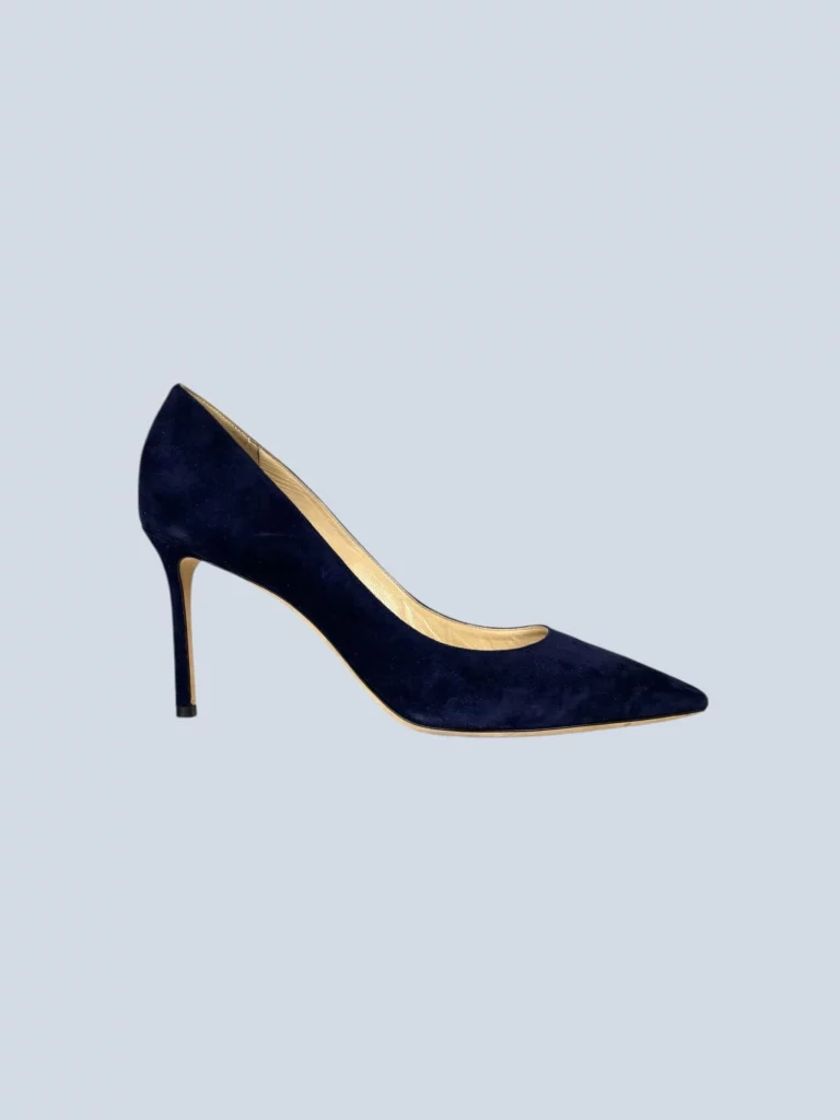 Décolleté Roy in suede, 41.5.