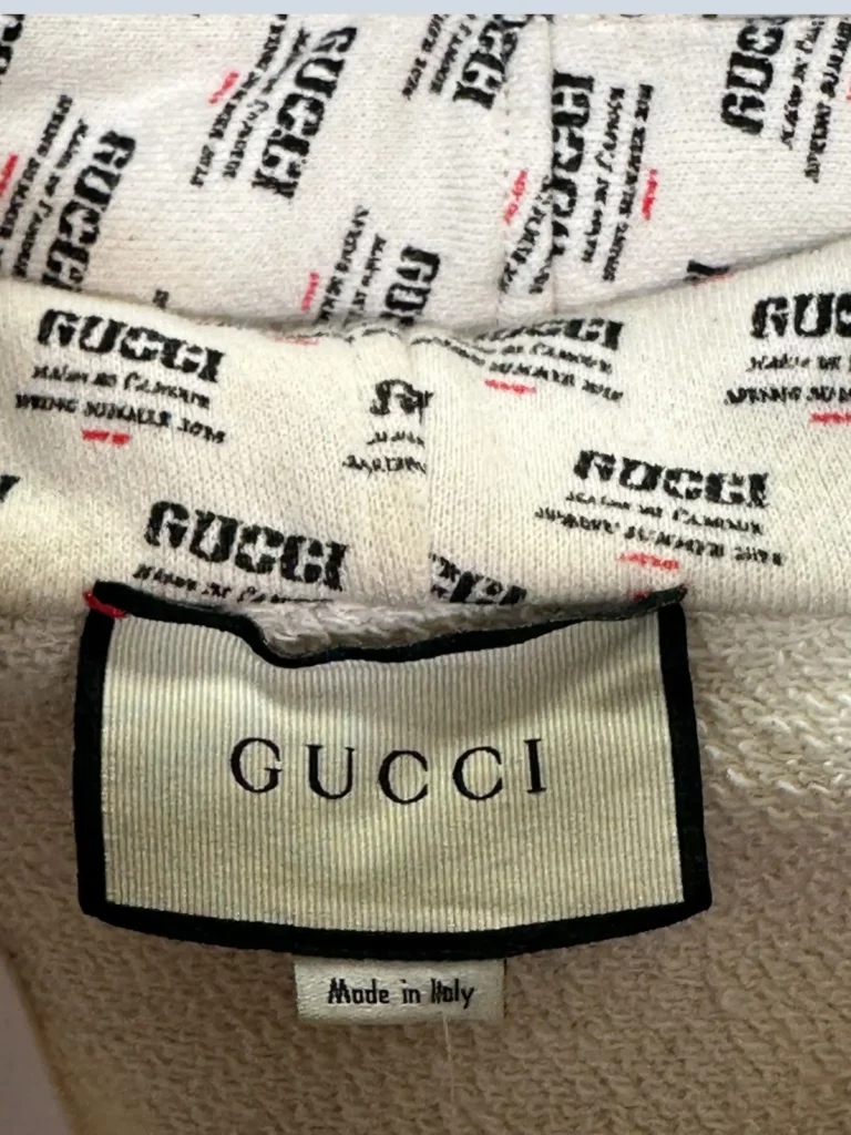 Felpa con cappuccio Guccify in cotone, M., foto 9 di 9