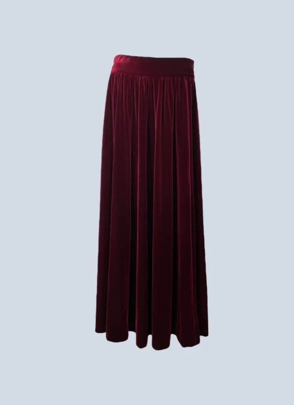 <b>Luisa Beccaria</b><br> gonna maxi in velluto, 42.