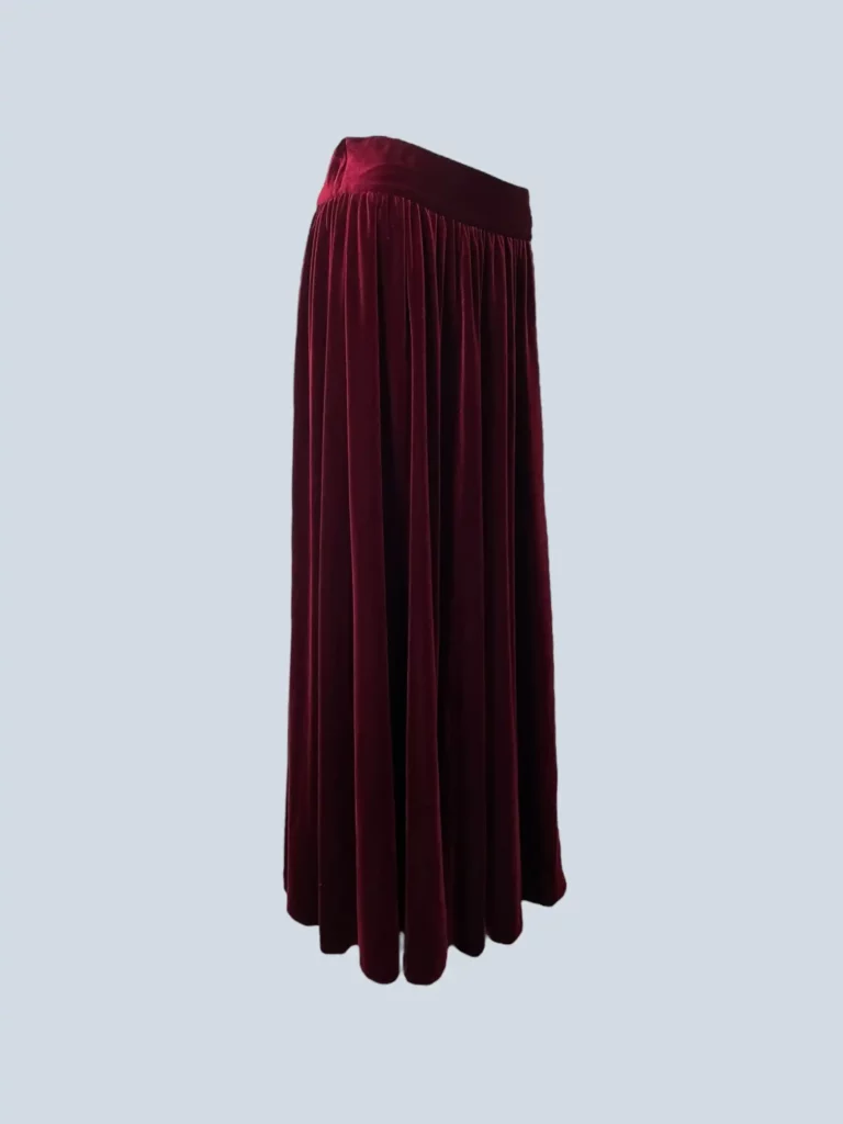 Gonna maxi in velluto, 42., foto 2 di 7