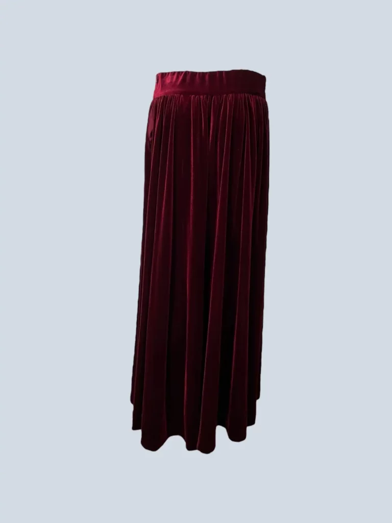 Gonna maxi in velluto, 42., foto 3 di 7