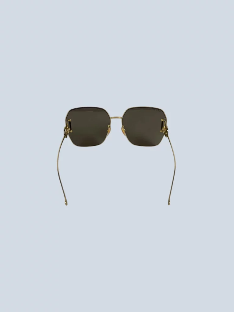 Square metal sunglasses, photo 4 of 5