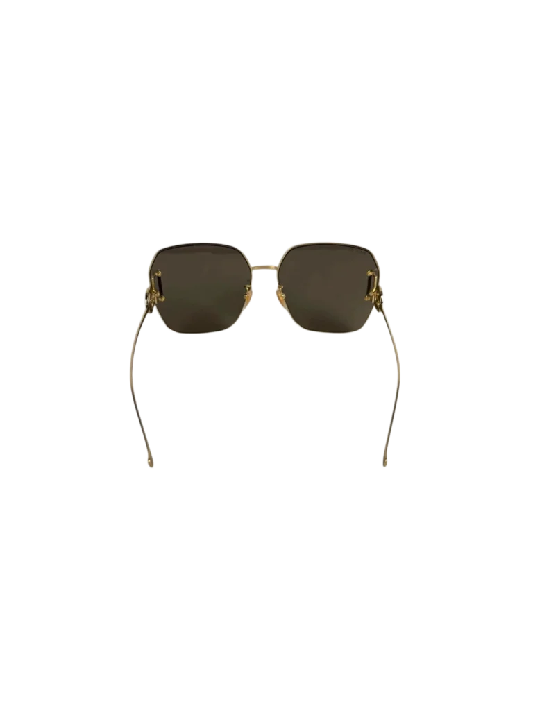 Square metal sunglasses, photo 4 of 5