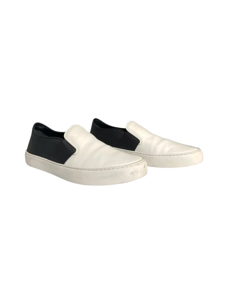 Leather and rubber slip-on sneakers, photo 2 of 7