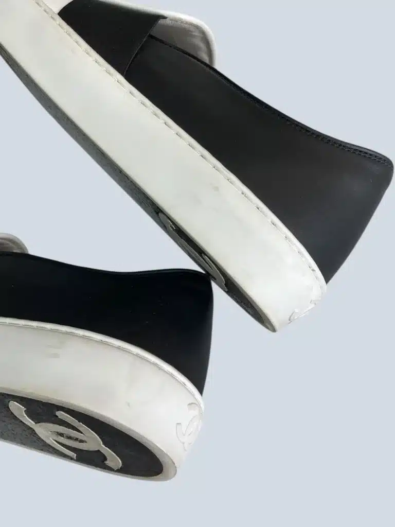 Leather and rubber slip-on sneakers, 40., photo 7 of 7