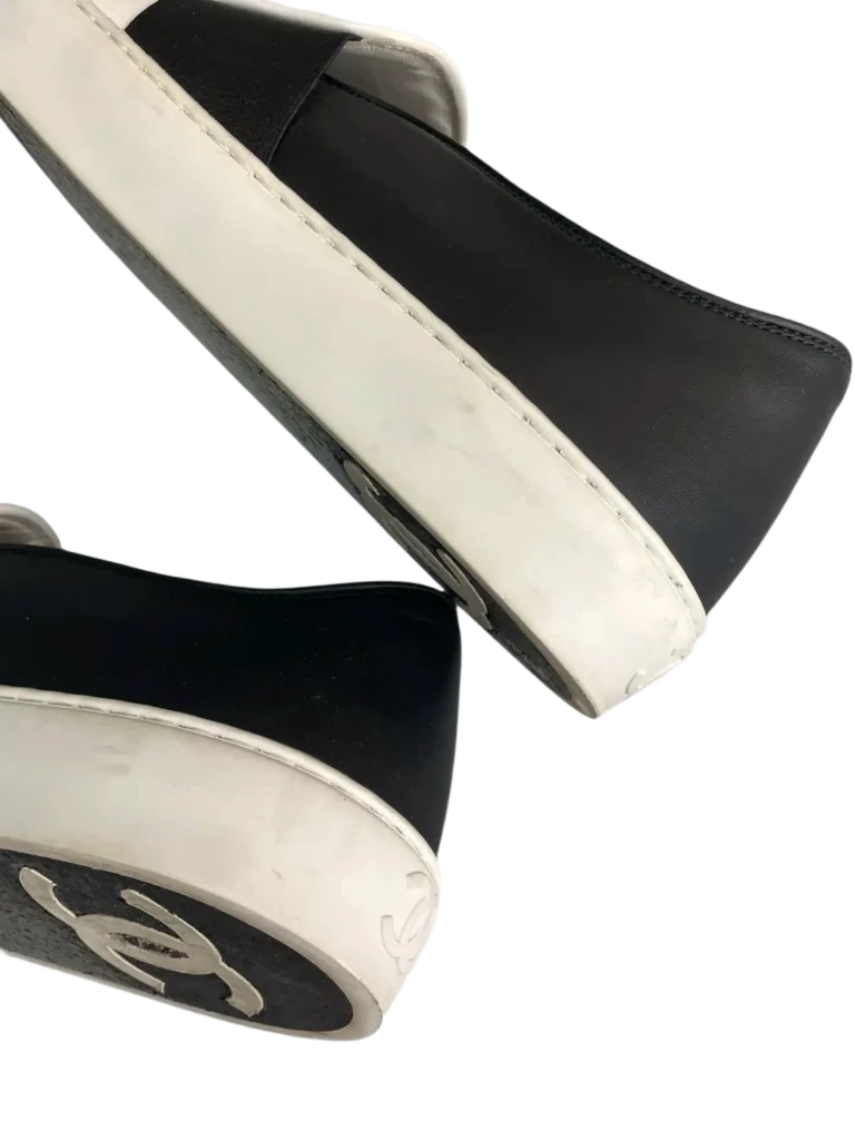 Leather and rubber slip-on sneakers, photo 7 of 7