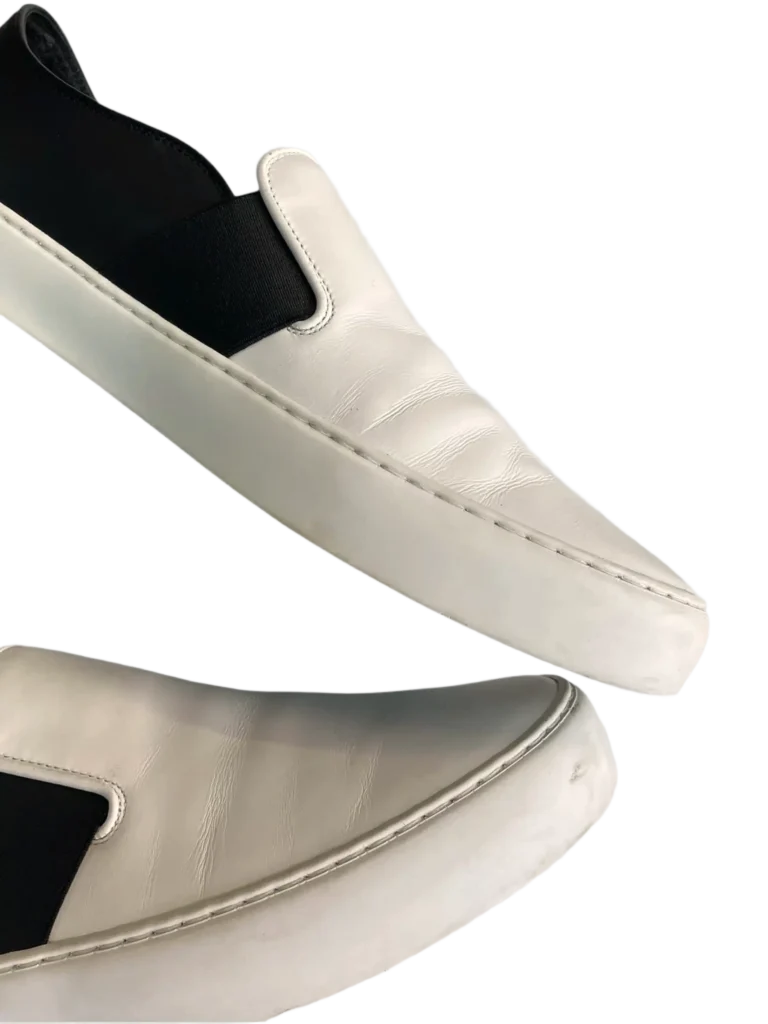 Leather and rubber slip-on sneakers, photo 6 of 7