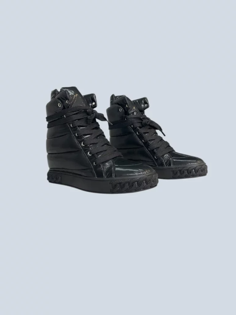 Sneakers platform in pvc e gomma, 36., foto 2 di 6