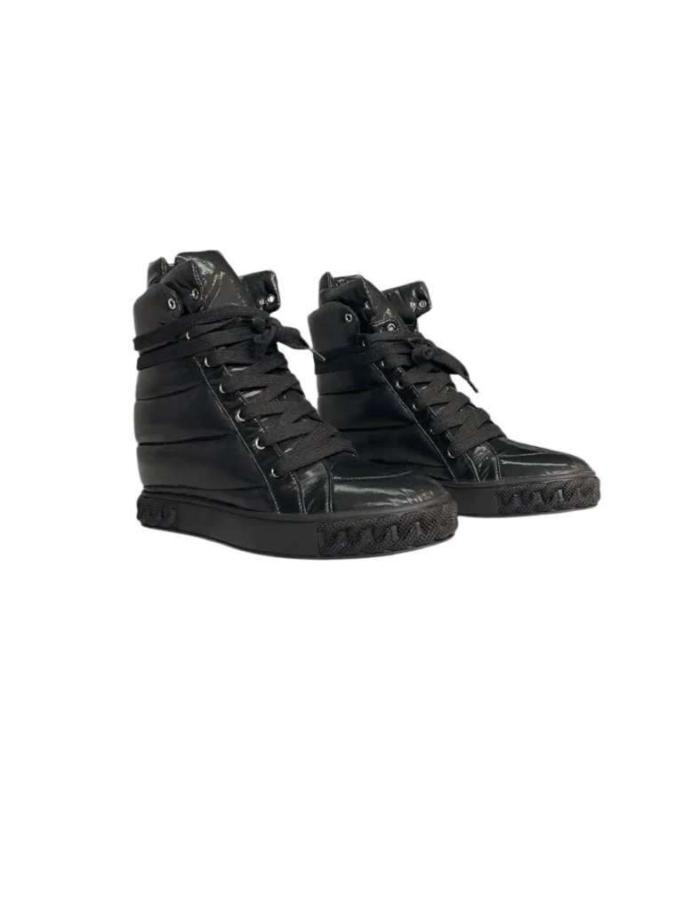 Sneakers platform in pvc e gomma., foto 2 di 6