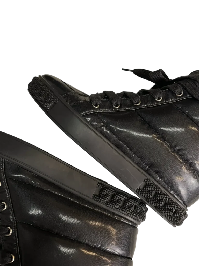 Sneakers platform in pvc e gomma., foto 6 di 6
