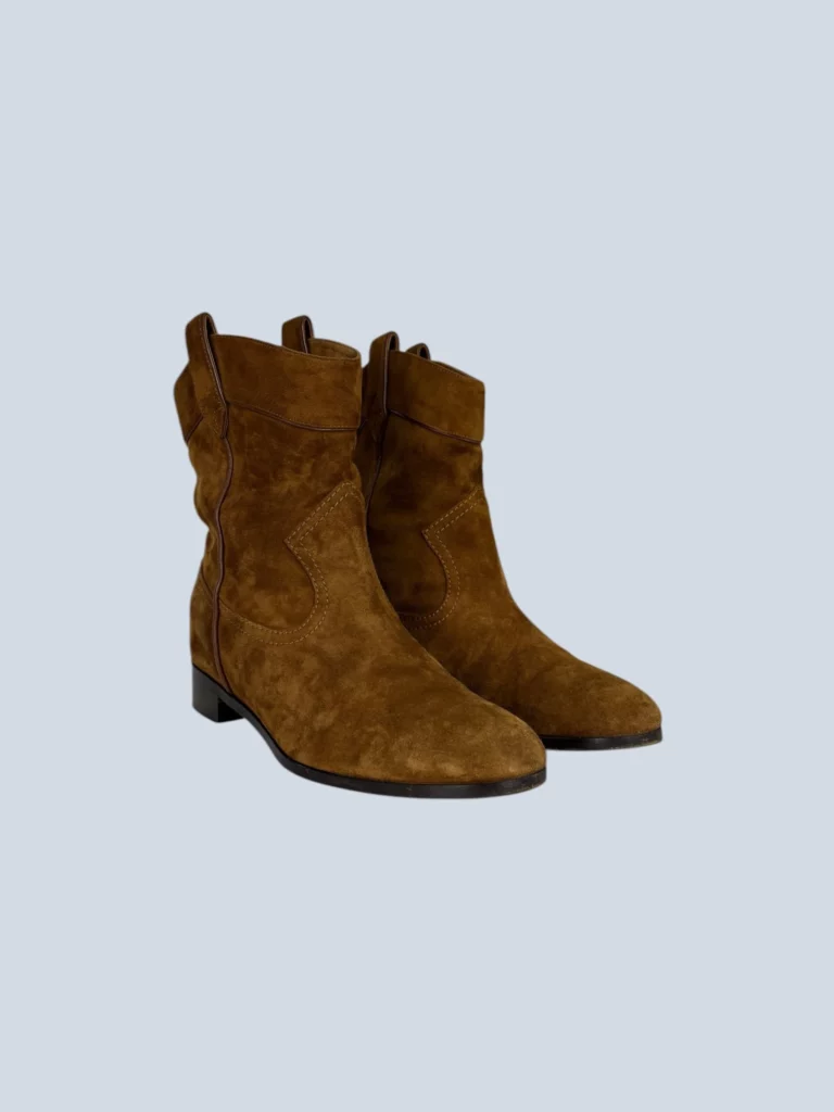 Stivaletti in suede, 41.5., foto 2 di 5