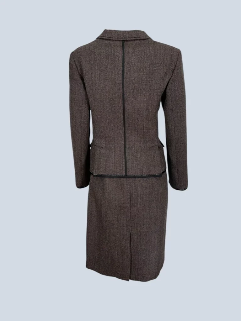 Salt and pepper pattern wool suit, 42., photo 3 of 5