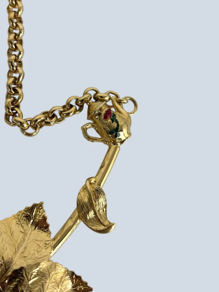 Beauty and the Beast metal necklace, photo 3 of 3