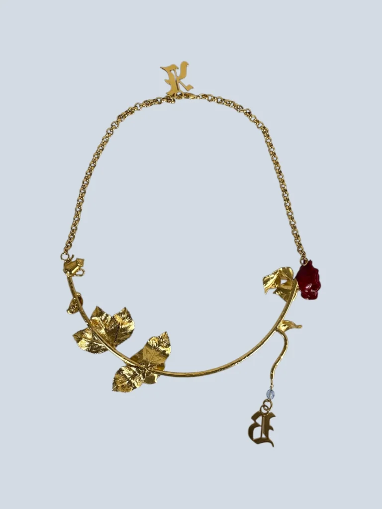 Beauty and the Beast metal necklace, photo 2 of 3
