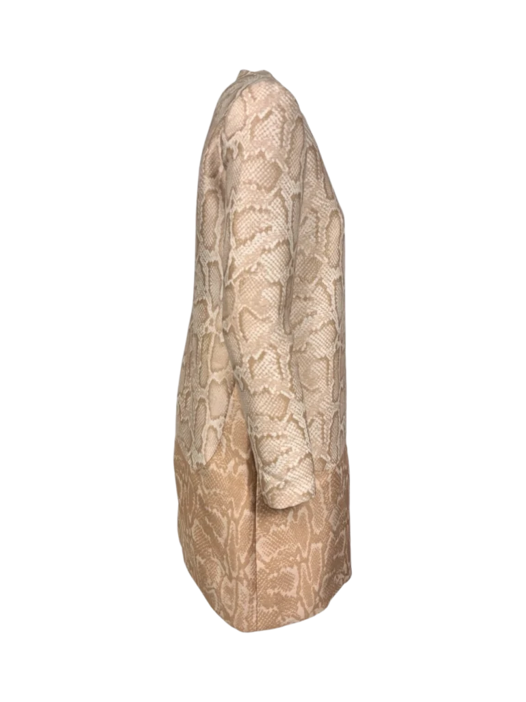 Abito midi con stampa pitone., foto 3 di 7