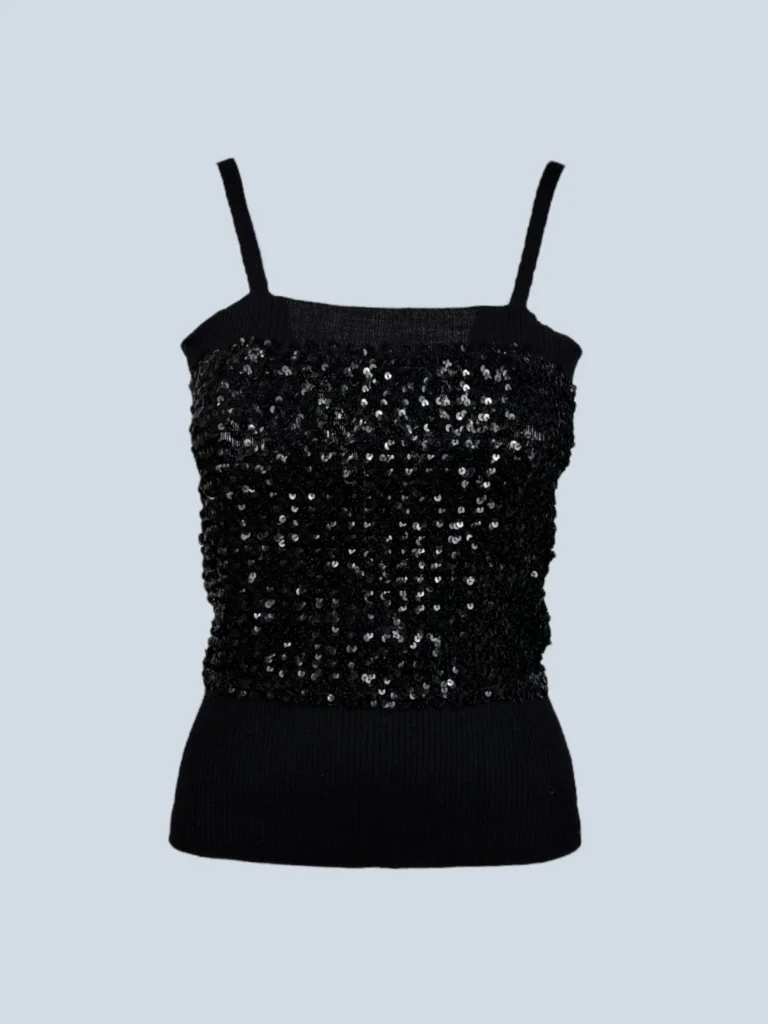 Vintage wool and sequin twin-set, 40., photo 4 of 5