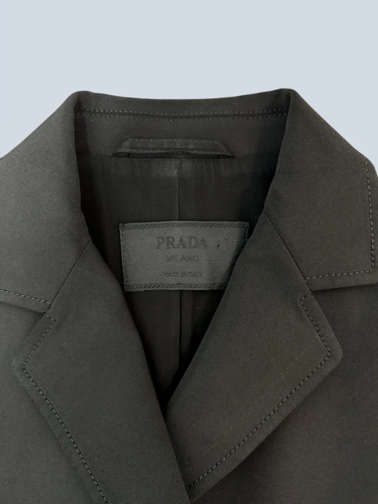 Cappotto doppiopetto in nylon impermeabile, 40., foto 5 di 7