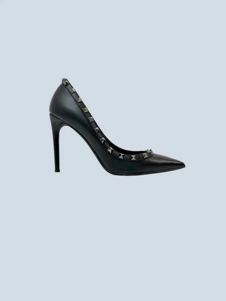Garavani, décolleté Rockstud in pelle, 38,5.