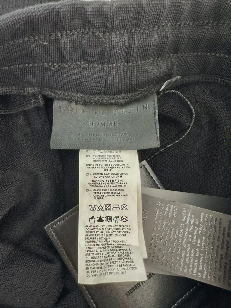 Pantaloni jogger in cotone Skull, S., foto 4 di 4