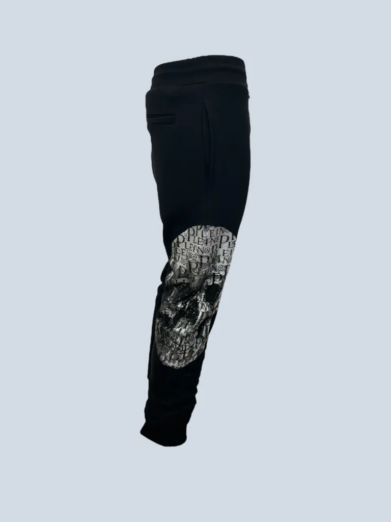 Pantaloni jogger in cotone Skull, S., foto 2 di 4
