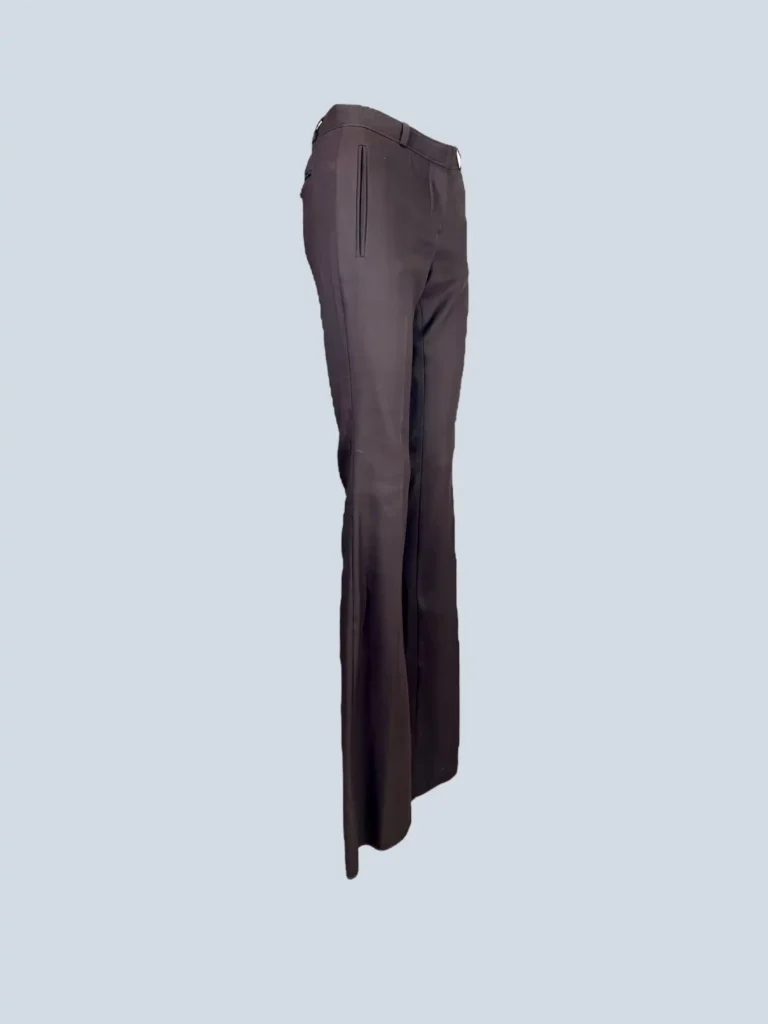 Pantaloni a zampa in cotone, 38., foto 2 di 5