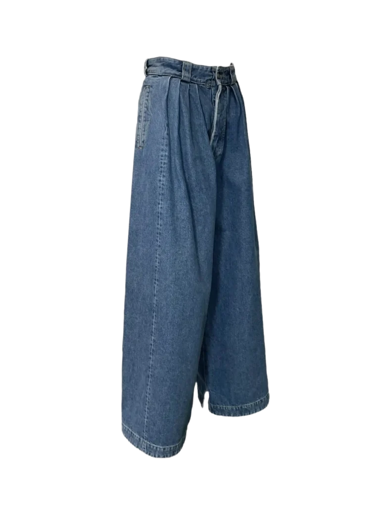 Pantaloni baggy in denim., foto 2 di 9
