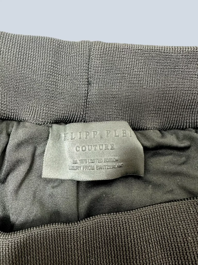 Pantaloni jogger con paillettes e bande logo, S., foto 7 di 7