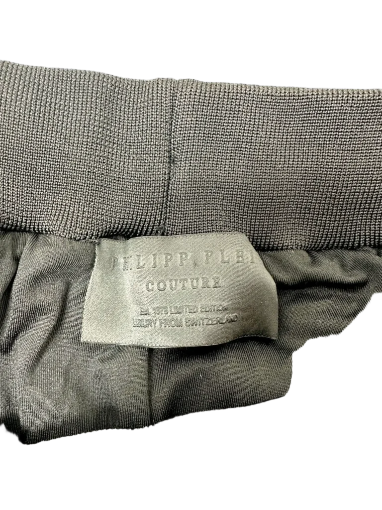 Pantaloni jogger con paillettes e bande logo., foto 7 di 7
