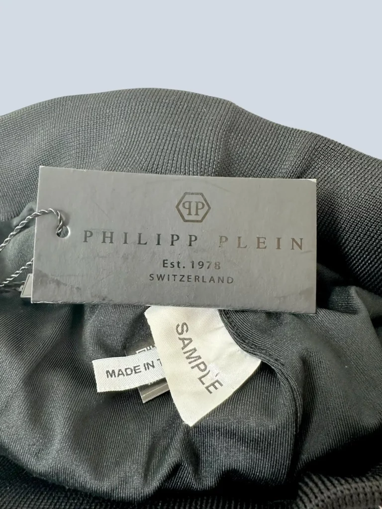Pantaloni jogger con paillettes e bande logo, S., foto 6 di 7