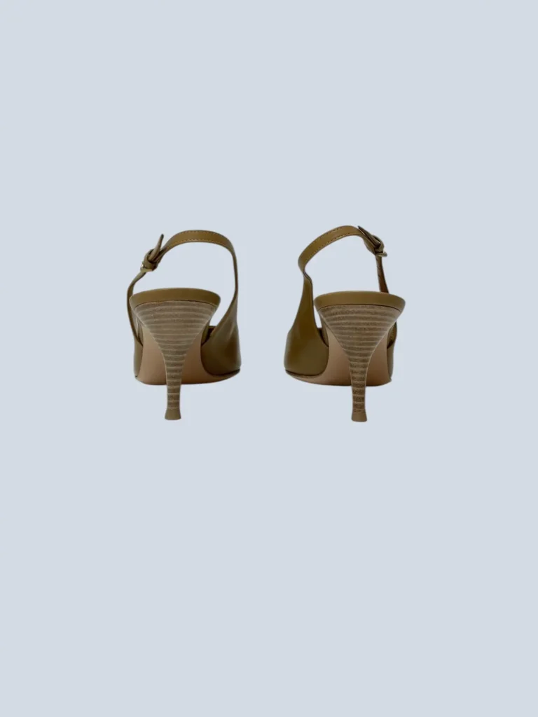 Slingback in pelle, 38,5., foto 4 di 6