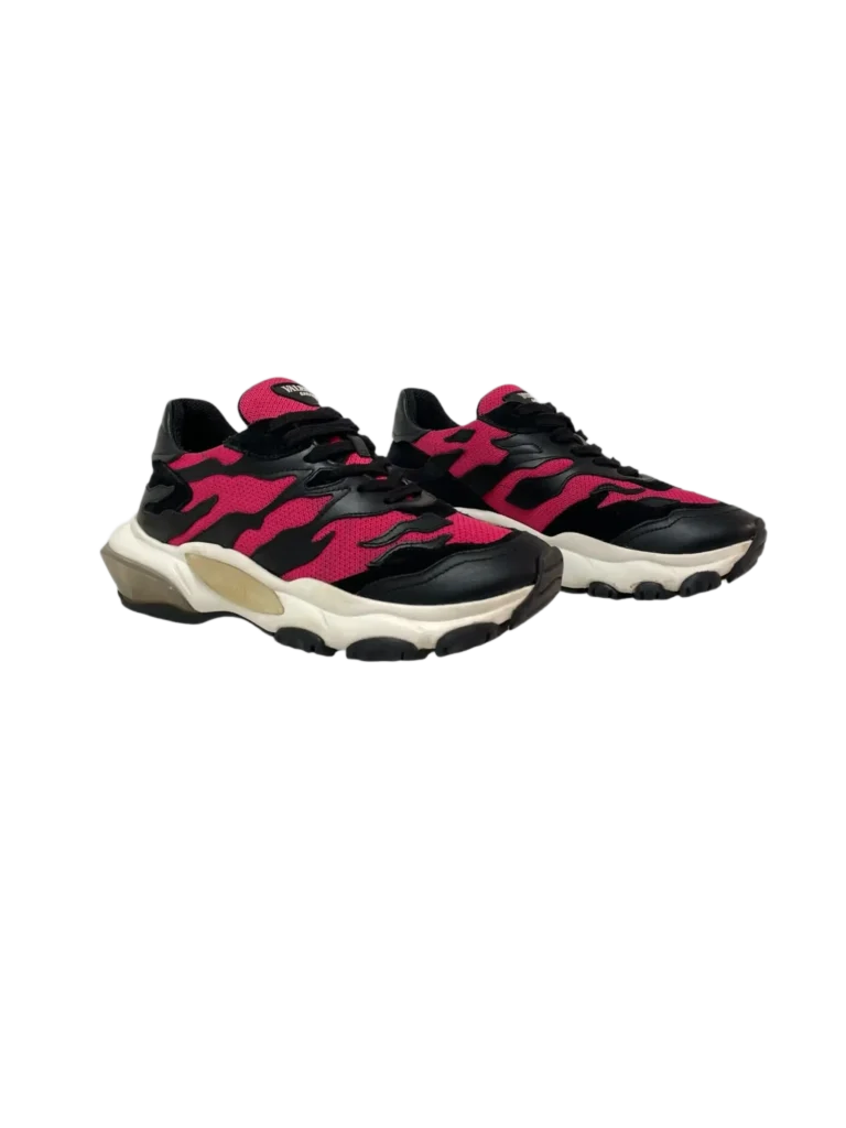 Garavani, Bounce sneakers in mesh and leather, photo 2 of 8