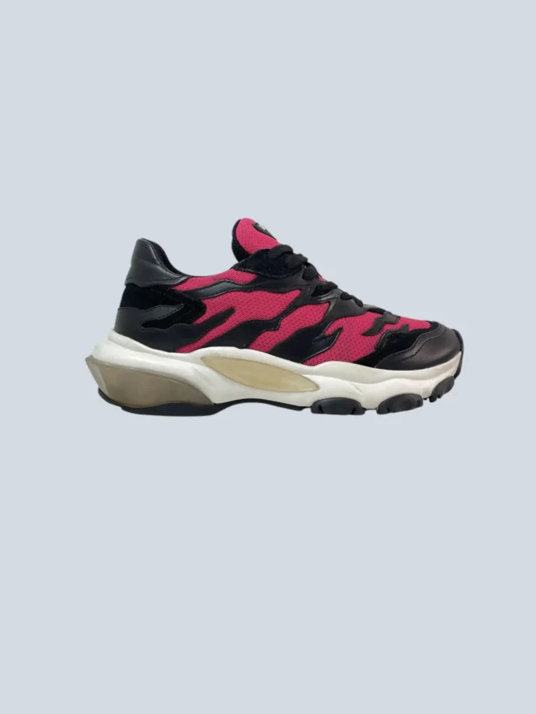 Garavani, sneakers Bounce in mesh e pelle, 36.