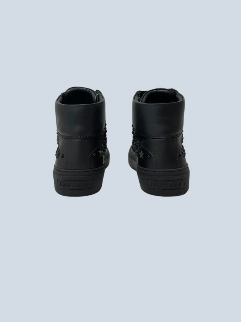 Sneakers Argyle in pelle e borchie, 42,5., foto 4 di 5