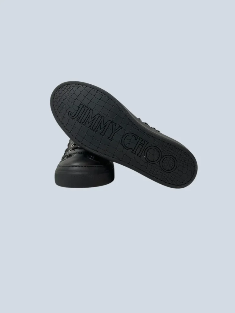 Sneakers Argyle in pelle e borchie, 42,5., foto 5 di 5