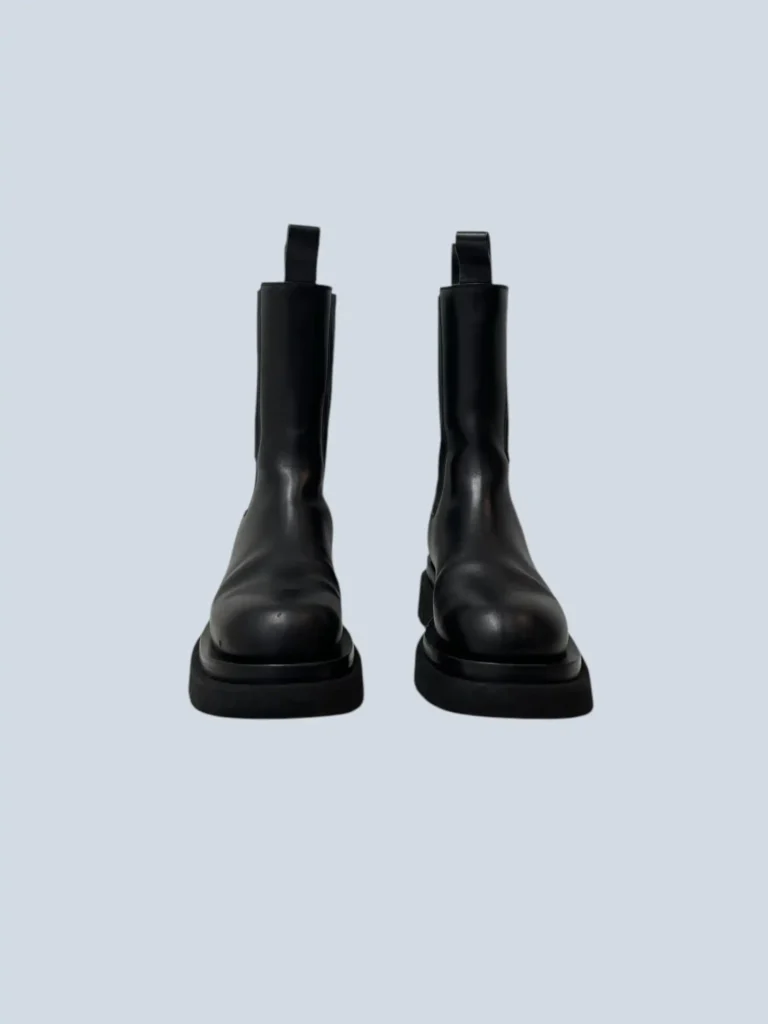 Leather and rubber Chelsea Lug boots, size 36., photo 3 of 8