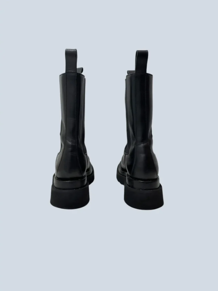 Leather and rubber Chelsea Lug boots, size 36., photo 4 of 8