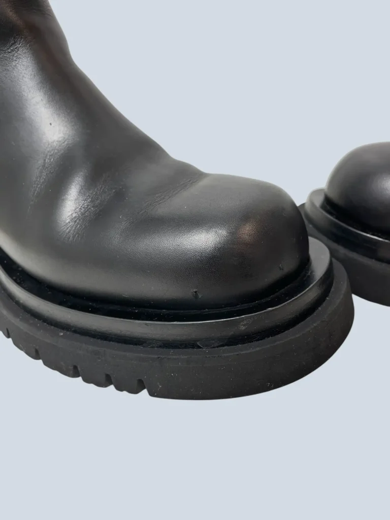 Leather and rubber Chelsea Lug boots, size 36., photo 6 of 8
