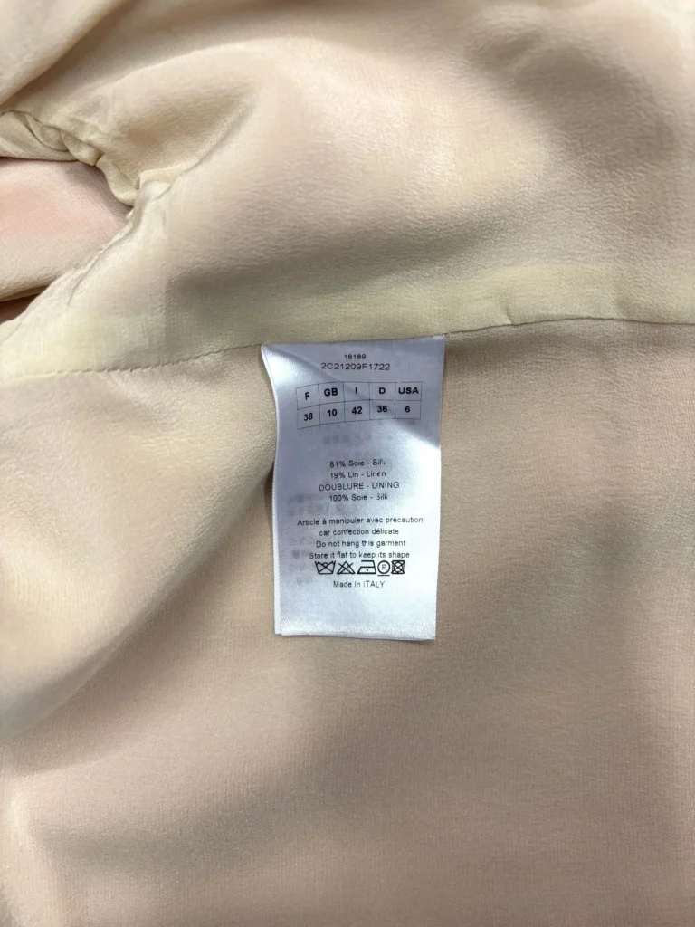 Blazer con zip in seta, 42., foto 6 di 6