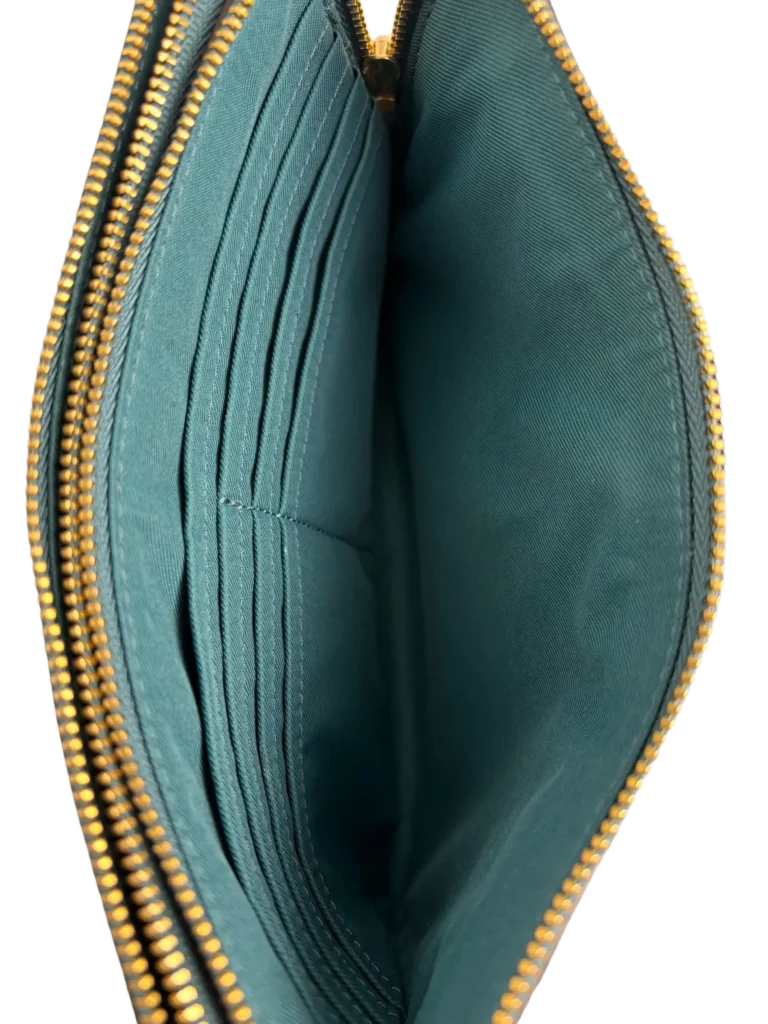 Pochette in pelle martellata., foto 8 di 10