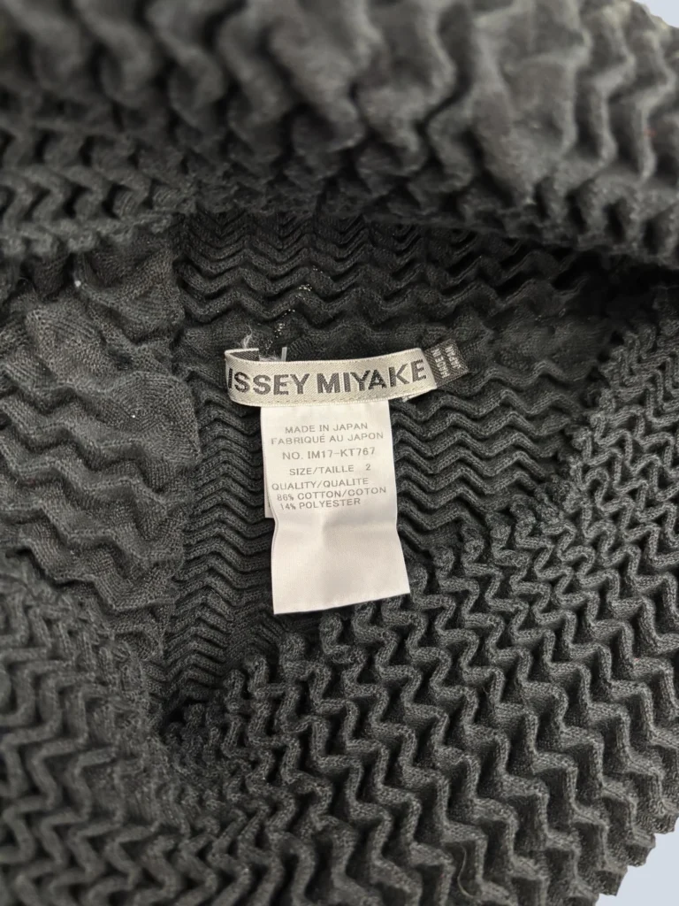 Cotton zig-zag pleated T-shirt, 2., photo 4 of 4