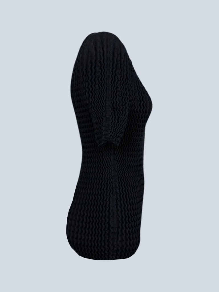 Cotton zig-zag pleated T-shirt, 2., photo 2 of 4