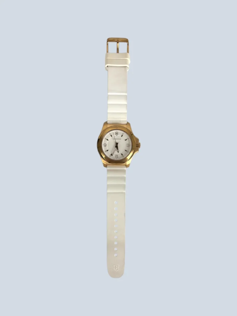 Swiss Army orologio da polso con cinturino in silicone.