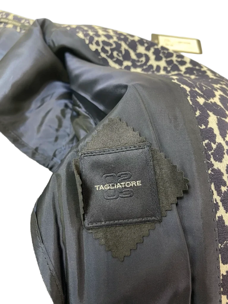 Animal print single-breasted blazer, photo 4 of 7