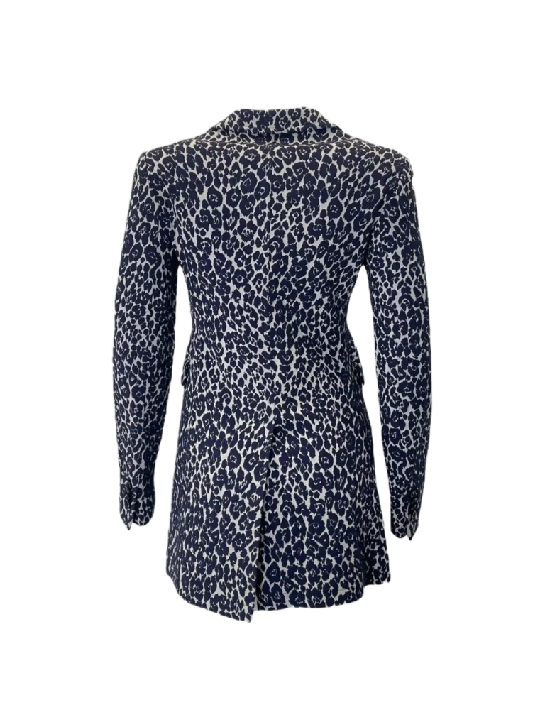 Animal print single-breasted blazer, photo 3 of 7